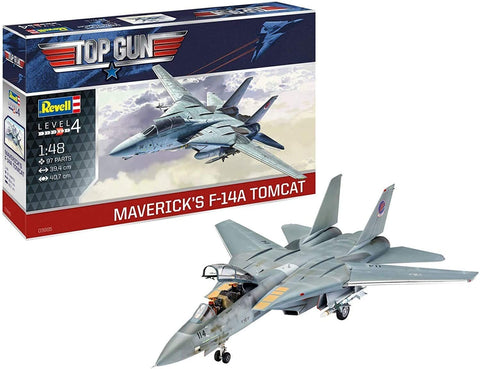 Revell: Mavericks F - 14A Tomcat "Top Gun" - PLASTIKINIS modeliavimo rinkinys - HOBI.LT 🇱🇹