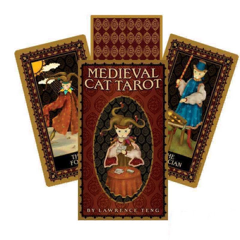 US Games Systems: Medieval Cat Tarot kortos - HOBI.LT 🇱🇹