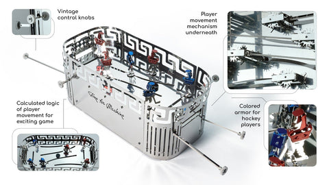 Time For Machine: Medieval Hockey - metalinio konstruktoriaus komplektas - HOBI.LT 🇱🇹