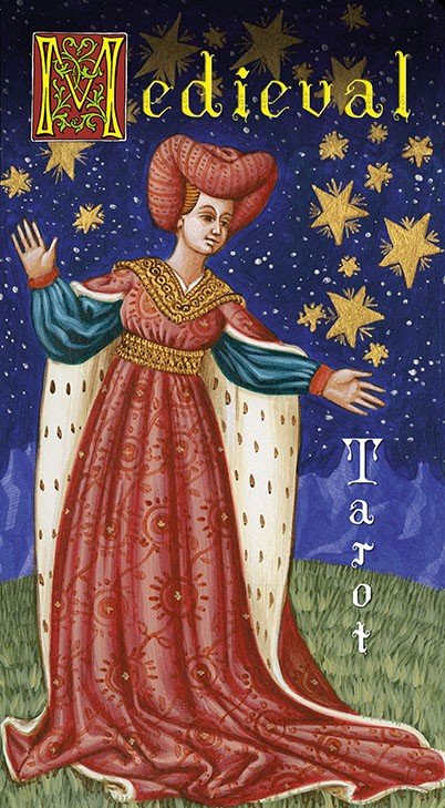 Lo Scarabeo: Medieval Tarot Kortos - HOBI.LT 🇱🇹