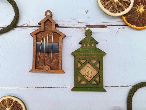 Medinė adatinė „Žibintas“ KF056/126