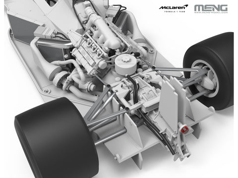 Meng McLaren MP4/4 1988 F1 1/12 plastikinis modelio rinkinys RS-004