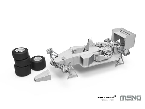 Meng McLaren MP4/4 1988 F1 1/12 plastikinis modelio rinkinys RS-004