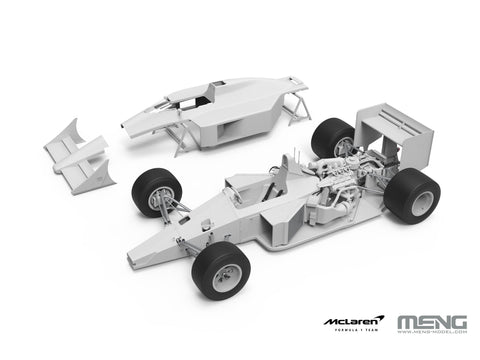 Meng McLaren MP4/4 1988 F1 1/12 plastikinis modelio rinkinys RS-004