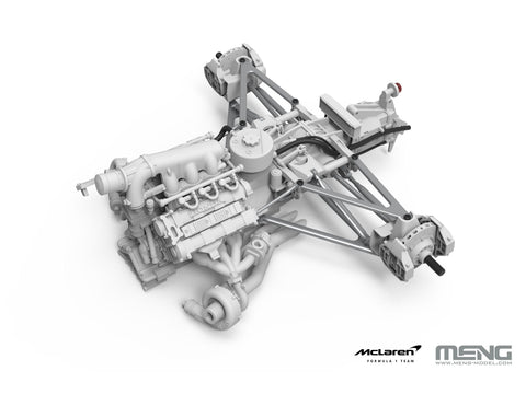 Meng McLaren MP4/4 1988 F1 1/12 plastikinis modelio rinkinys RS-004