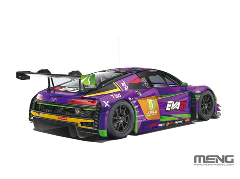 Meng Audi R8 LMS EVA RT TEST TYPE-01, surenkamas modelis 1/24 (CS-008)