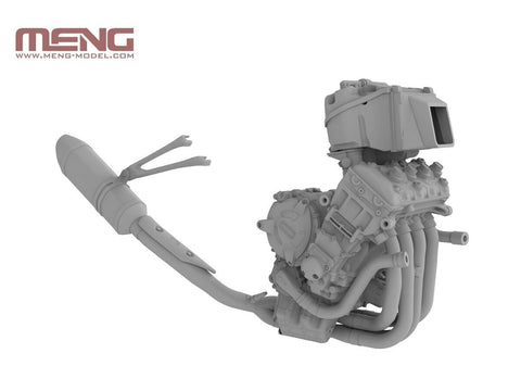 BMW HP4 Race 1/9 plastikinis surenkamas motociklo modelis Meng