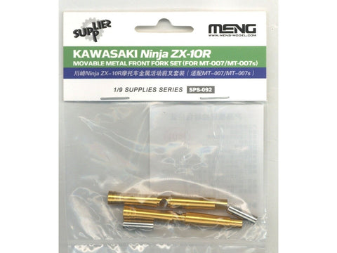 Meng Ninja ZX-10R metalinės judančios priekinės šakės rinkinys 1/9, SPS-092