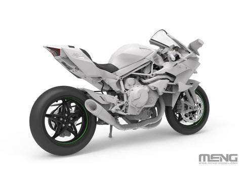 Kawasaki Ninja H2R 2018 surenkamas motociklo modelis Meng 1/9 MT-011