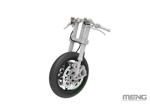 Kawasaki Ninja H2R 2018 surenkamas motociklo modelis Meng 1/9 MT-011
