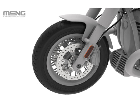 BMW R18 Classic 1/9 plastikinis surenkamas motociklo modelis Meng MT-006