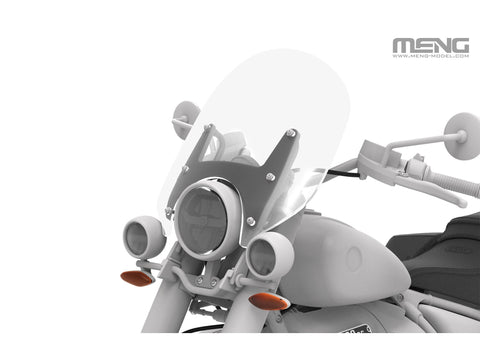 BMW R18 Classic 1/9 plastikinis surenkamas motociklo modelis Meng MT-006