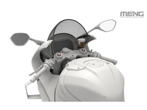 Meng plastikinis BMW M 1000 RR 1/9 motociklo surenkamas modelis