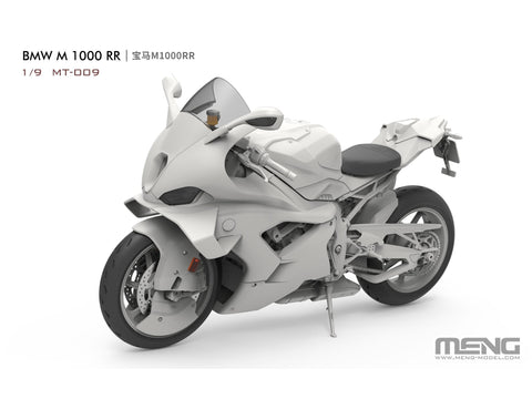 Meng plastikinis BMW M 1000 RR 1/9 motociklo surenkamas modelis