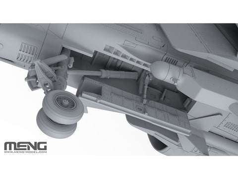 Meng F-4G Phantom II Wild Weasel lėktuvas 1/48 modelis