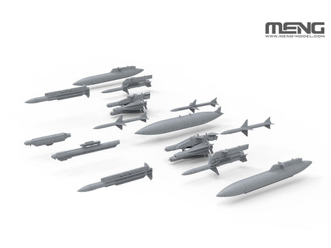 Meng F-4G Phantom II Wild Weasel lėktuvas 1/48 modelis