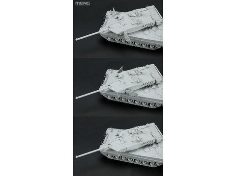 Meng Model Leopard 2 A7 vokiškas tankas 1/72 plastikinis surenkamas modelis