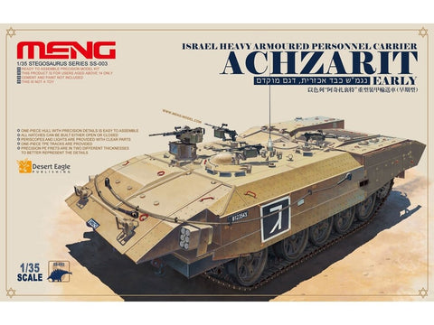 Meng Achzarit – Izraelio sunkiai šarvuotas transporteris, 1/35 plastikinis modelis