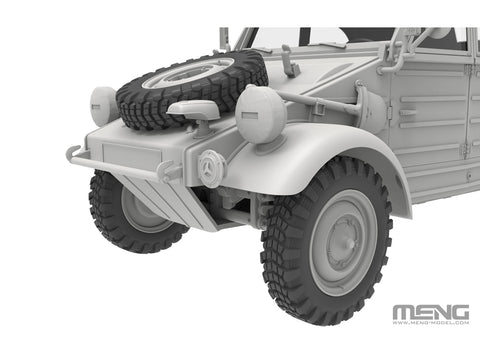 1:35 Volkswagen Kübelwagen Type 82 vokiečių karinis modelis (Rytų frontas)