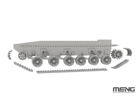 Kinijos pagrindinis tankas ZTZ100 surenkamas modelis Meng 1/72 72-021