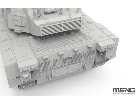 Kinijos pagrindinis tankas ZTZ100 surenkamas modelis Meng 1/72 72-021