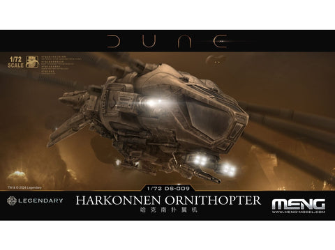 Dune Harkonnen ornitopteris plastikinis modelis 1/72 Meng DS-009