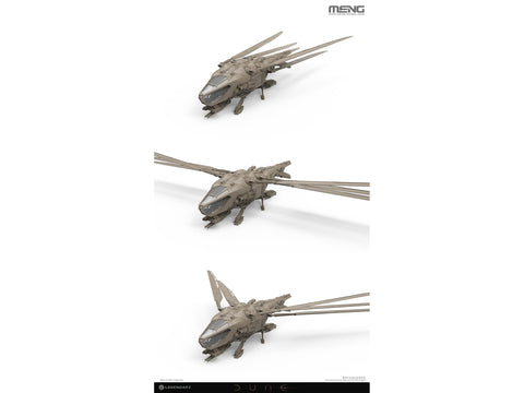 Dune Harkonnen ornitopteris plastikinis modelis 1/72 Meng DS-009