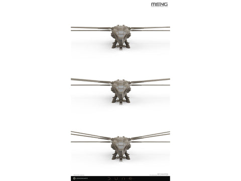 Dune Harkonnen ornitopteris plastikinis modelis 1/72 Meng DS-009
