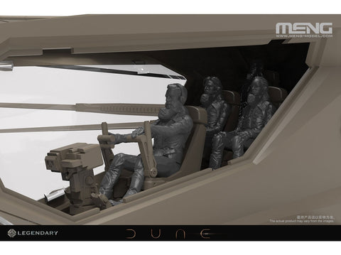 Dune Atreidų ornitopteris 1/72 plastikinis modelis – Meng DS-007