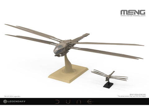 Dune Atreidų ornitopteris 1/72 plastikinis modelis – Meng DS-007