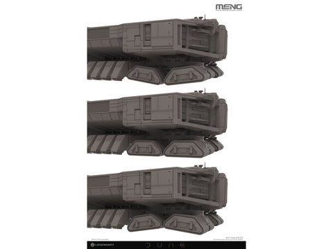 Meng Dune prieskonių kombainas, plastikinis modelis 200×133 mm SS-020
