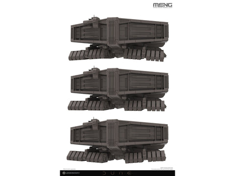 Meng Dune prieskonių kombainas, plastikinis modelis 200×133 mm SS-020