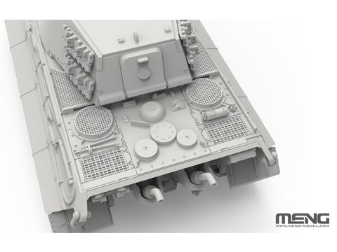 Vokiečių sunkusis tankas King Tiger 1/72, plastikinis modelis