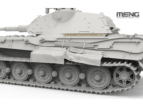 Tankas King Tiger Sd.Kfz. 182 operacija Goodwood 1944 Meng 1/35 ES-011