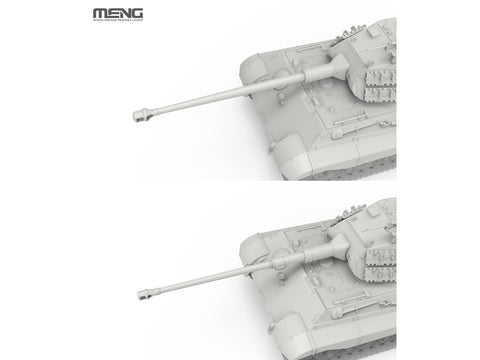 Meng vokiškas sunkus tankas King Tiger Porsche, 1/72 plastikinis