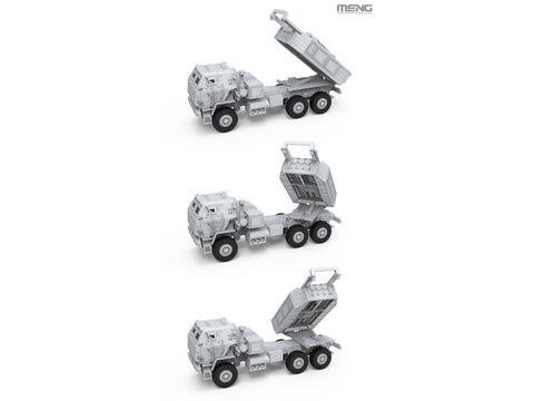 M142 HIMARS JAV raketinės artilerijos modelis 1/72 plastikinis rinkinys
