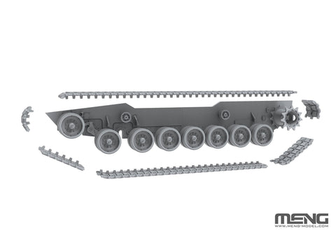 Meng plastikinis tankas M1A2 Abrams TUSK II, 1/72 mastelis
