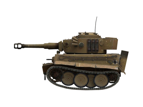 Meng World War Toons vokiečių sunkus tankas Tiger I modelis