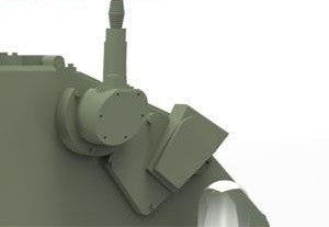 Meng vokiška savaeigė haubica PzH 2000, 1/35 plastikinis modelis