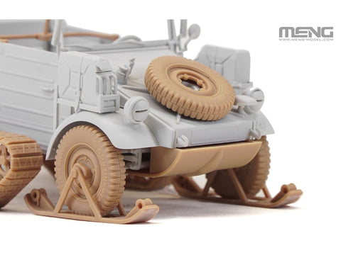 Vokiečių pusvikšris Kübelwagen Type 155 modelis Meng 1/35 VS-018