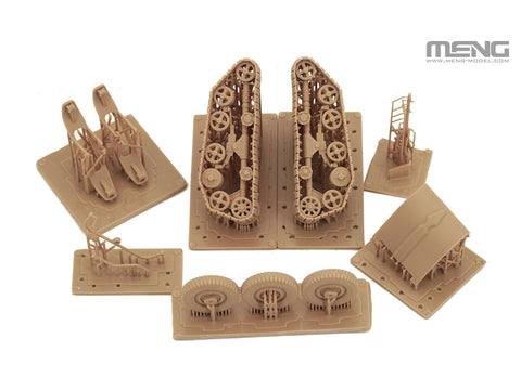 Vokiečių pusvikšris Kübelwagen Type 155 modelis Meng 1/35 VS-018