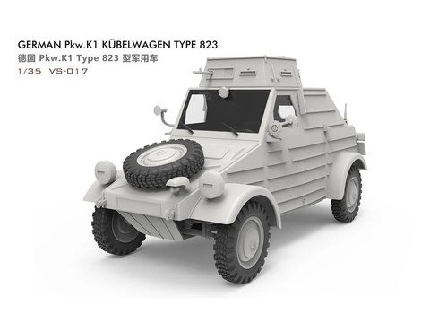 Meng Volkswagen Kübelwagen K1 Type 823 1/35 surenkamas modelis