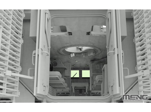 MENG Mastiff 2 6x6 (Cougar MRAP) 1/35 plastikinis modelio rinkinys SS-012