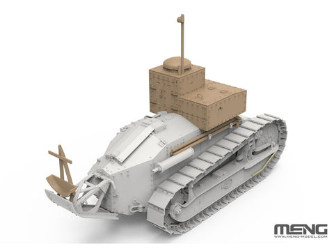 Meng SS-021 Prancūzų Renault FT-17 TSF radijo tankas, 1/35
