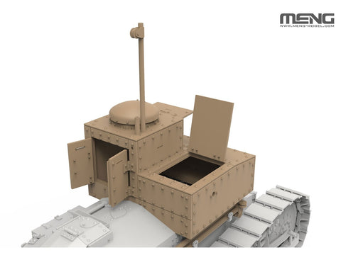 Meng SS-021 Prancūzų Renault FT-17 TSF radijo tankas, 1/35