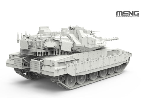 Meng tankas Merkava Mk.4M su Trophy APS 1/72 plastikinis rinkinys