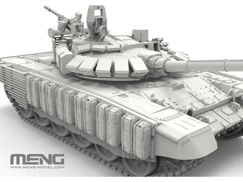 Meng T-72B3M rusų pagrindinis kovos tankas 1/72 surenkamas modelis