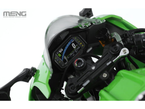 Meng Kawasaki Ninja ZX-10RR spalvotas motociklo modelis 1/9 MT-008S