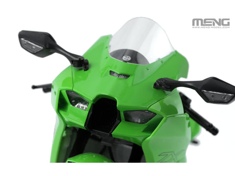 Meng Kawasaki Ninja ZX-10RR spalvotas motociklo modelis 1/9 MT-008S
