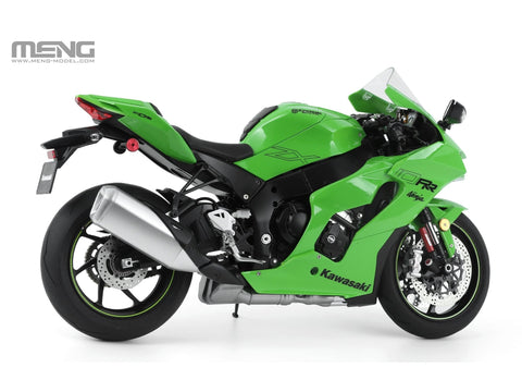 Meng Kawasaki Ninja ZX-10RR spalvotas motociklo modelis 1/9 MT-008S